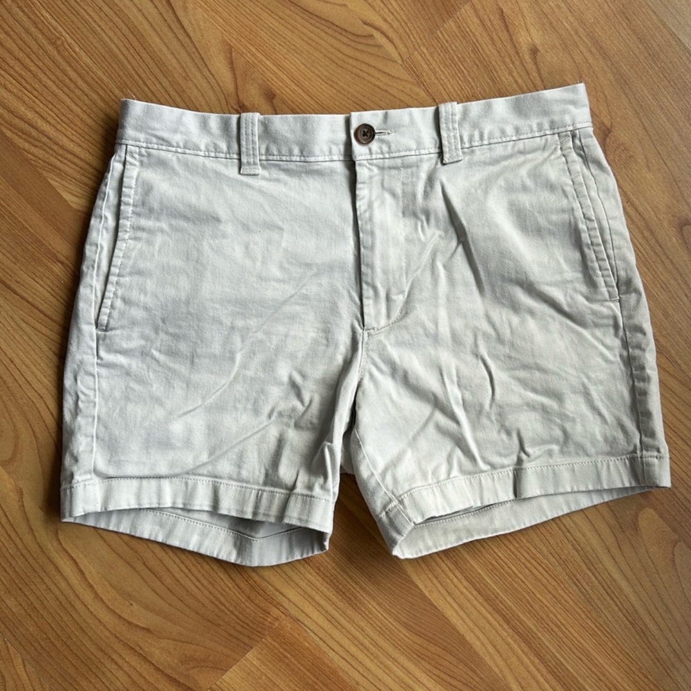 J. Crew Flat Front Stretch 5” Shorts